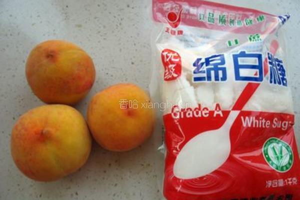 黄桃糖水的做法图解1