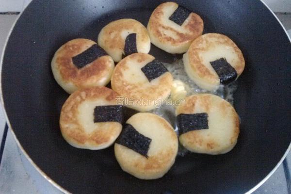 日式煎海苔土豆饼的做法图解8