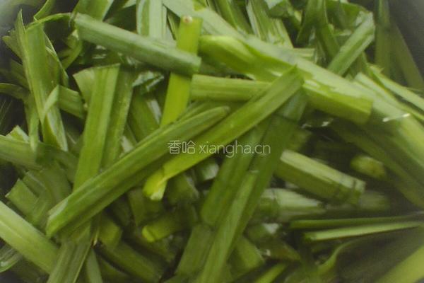 韭菜炒香干的做法图解1