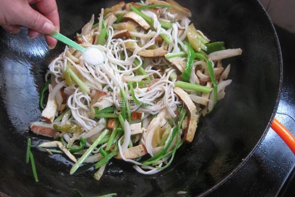 杂炒和菜的做法图解8