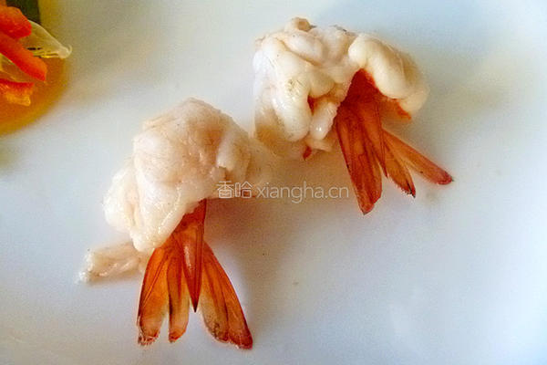明虾配青芥甜辣酱的做法图解6