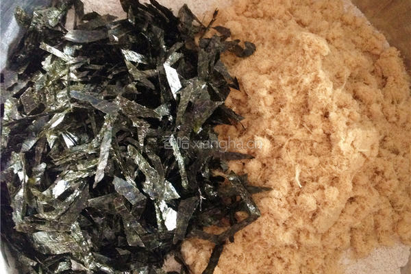 海苔肉松杂粮饼干的做法图解7