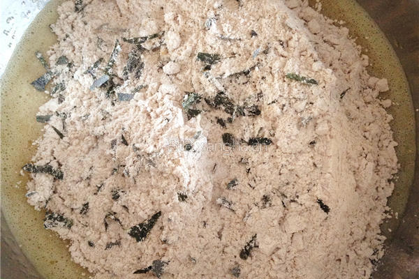海苔肉松杂粮饼干的做法图解11