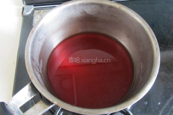 烟熏鸭脯肉红酒梨的做法图解10
