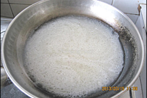 海虹汤韭菜打卤面的做法图解7