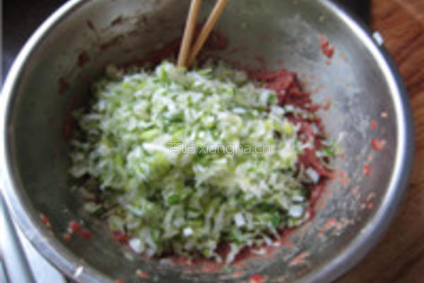 龙井茶香牛肉水饺的做法图解10