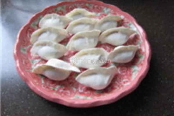 龙井茶香牛肉水饺的做法图解15