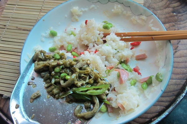 咸菜火腿寿司团的做法图解5