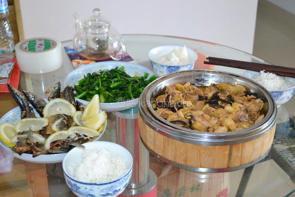 冬菇蒸鸡肉的做法图解5