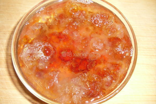 雪莲子桃花泪的做法图解4