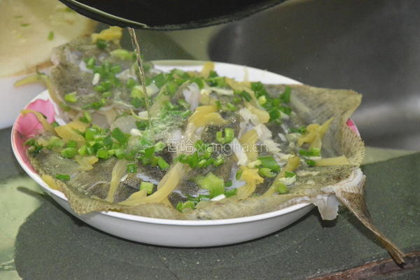 咸菜蒸多宝鱼的做法图解6