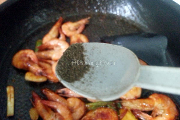 茄汁香爆虾的做法图解10