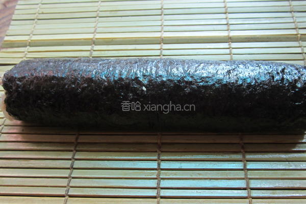 糯饭腊肉海苔卷的做法图解10