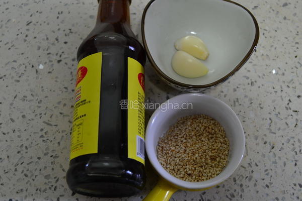 香干拌菠菜的做法图解3