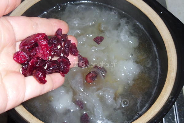 雪莲子桃花泪的做法图解5
