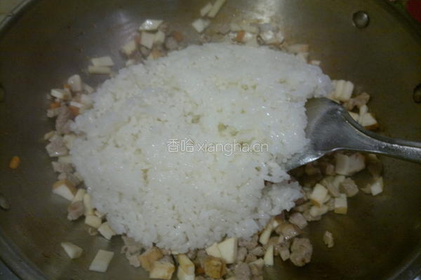 糯米蛋包饭的做法图解9