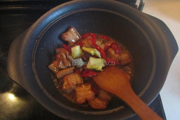 香干烧肉的做法图解4