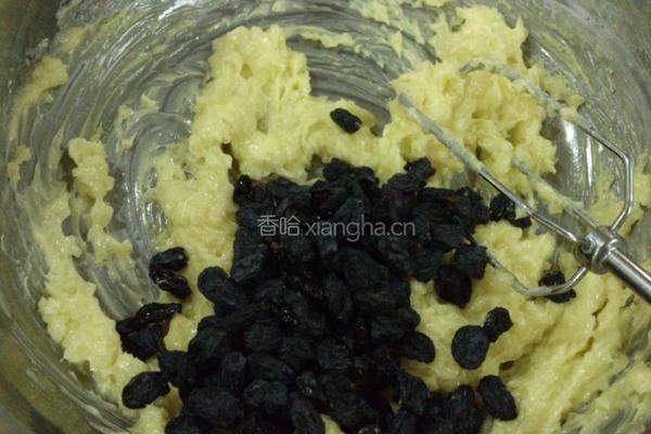 奶香提子饼的做法图解5