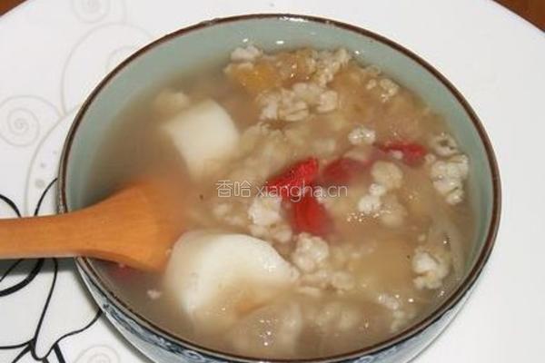 银耳山药麦片粥的做法图解10