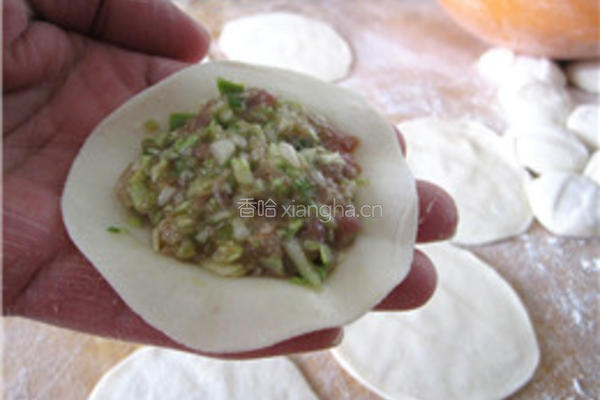 甘蓝菜水饺的做法图解9