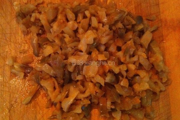 榨菜煎蛋的做法图解2