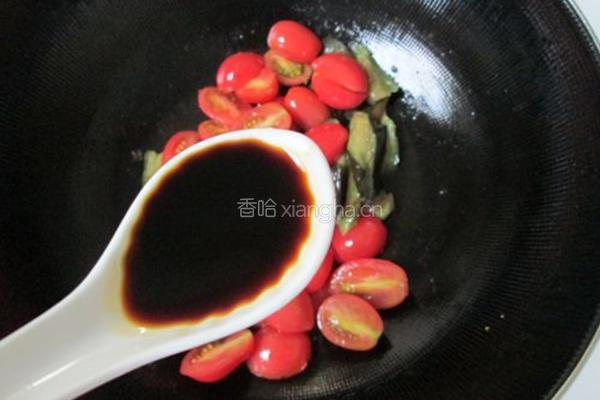 小西红柿烧茄子的做法图解8