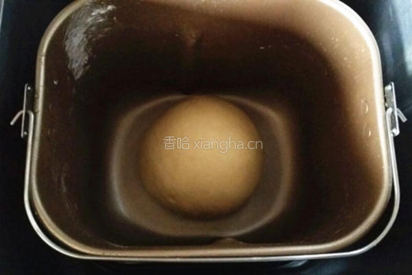 紫薯土司面包机的做法图解2