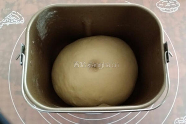 紫薯土司面包机的做法图解3