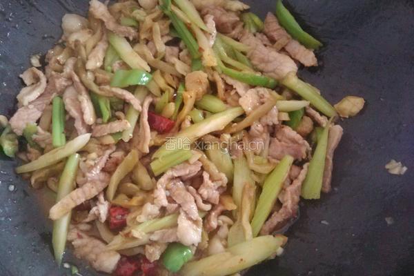 榨菜肉丝的做法图解6