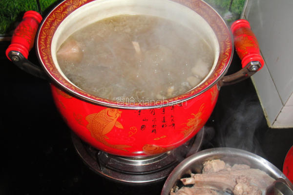 竹荪鹅火锅的做法图解10