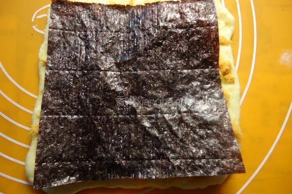 肉松海苔面包的做法图解8