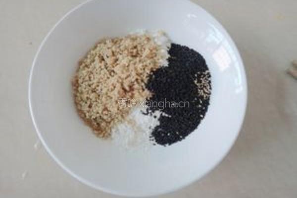 核桃仁芝麻饼的做法图解6