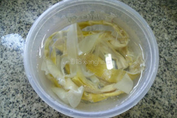 香干拌羊尾笋的做法图解3