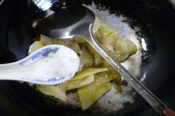 清炒榨菜的做法图解5