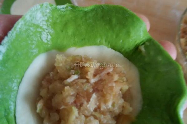 白菜小笼包的做法图解7