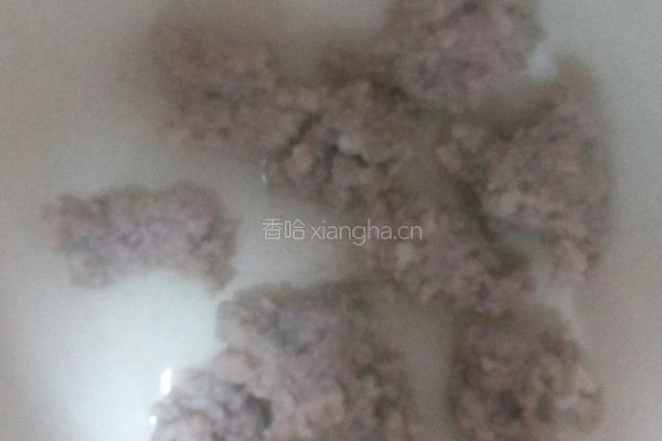 金针菇肉饼蛋汤的做法图解3