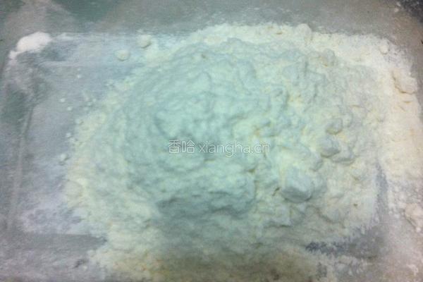 蜜豆抹茶红丝绒蛋糕卷的做法图解1