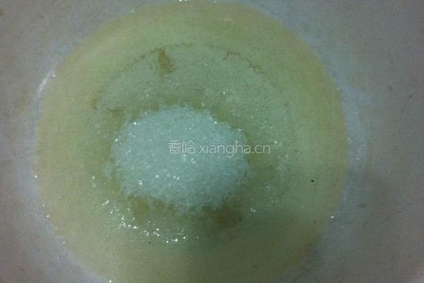 蜜豆抹茶红丝绒蛋糕卷的做法图解2