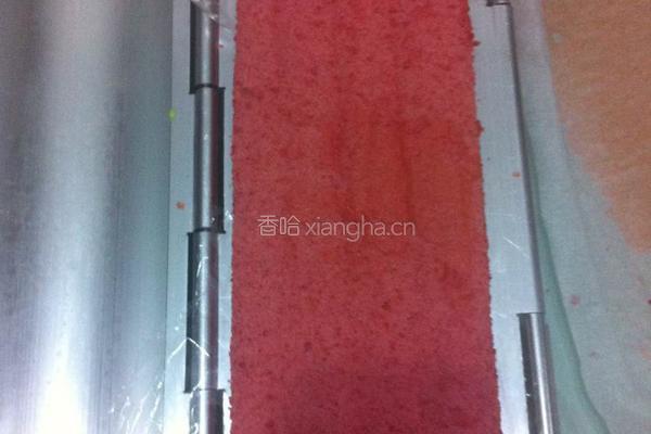 蜜豆抹茶红丝绒蛋糕卷的做法图解23
