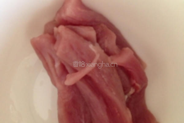 藕丁炒肉的做法图解4