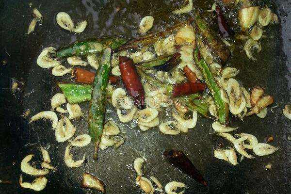 虾米油菜的做法图解5