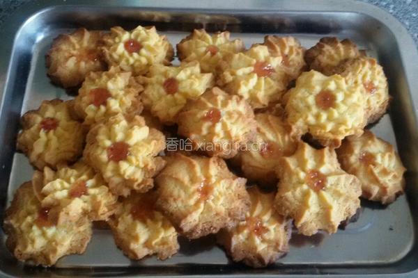 蛋黄酥曲奇饼干的做法图解9