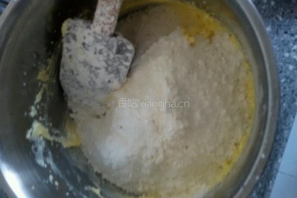 蛋黄酥曲奇饼干的做法图解5