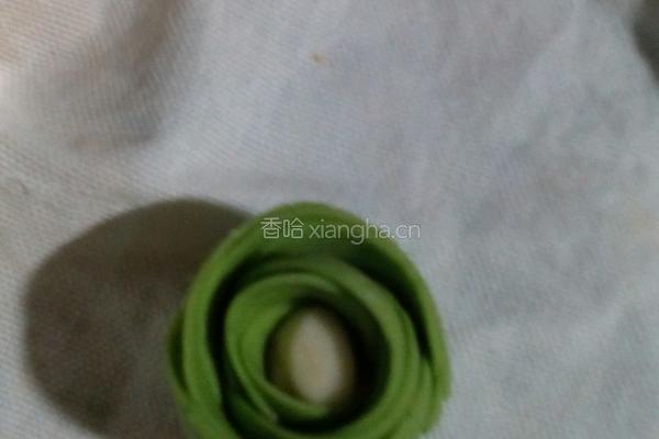 玫瑰花小馒头的做法图解5