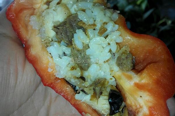 彩椒碗饭的做法图解3