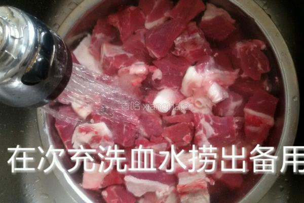 砂锅炖牛肉的做法图解5
