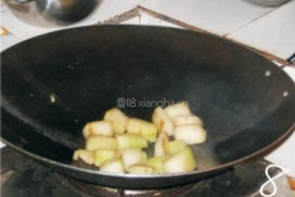 豆鼓烧冬瓜的做法图解8