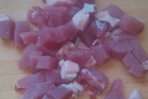 大米肉丸子的做法图解1