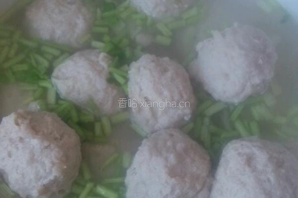 大米肉丸子的做法图解6