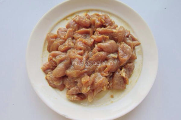 山药炒羊肉的做法图解4